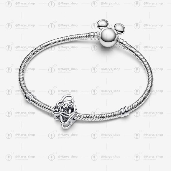 Pandora Disney Donald Duck Openwork Charm - Picture 3 of 6